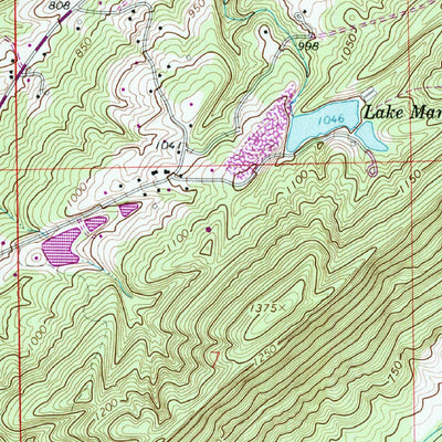 United States Geological Survey Gadsden East, AL (1967, 24000-Scale) digital map