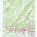 United States Geological Survey Gadsden West, AL (1959, 24000-Scale) digital map