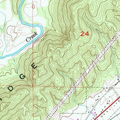 United States Geological Survey Gadsden West, AL (1959, 24000-Scale) digital map
