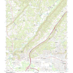 United States Geological Survey Gadsden West, AL (2011, 24000-Scale) digital map