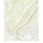 United States Geological Survey Gadsden West, AL (2020, 24000-Scale) digital map
