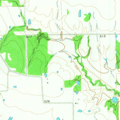 United States Geological Survey Gafford Chapel, TX (1964, 24000-Scale) digital map