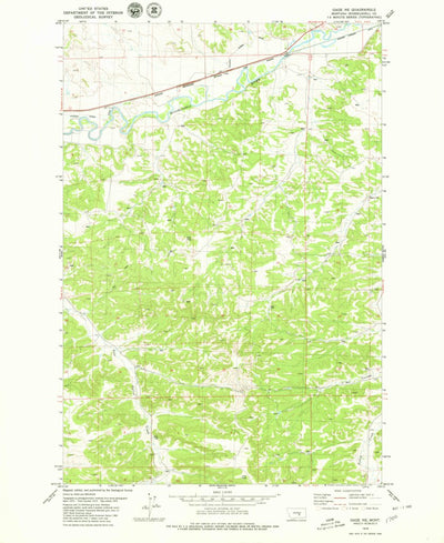 United States Geological Survey Gage NE, MT (1979, 24000-Scale) digital map
