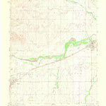 United States Geological Survey Gage, OK (1969, 24000-Scale) digital map