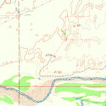 United States Geological Survey Gage, OK (1969, 24000-Scale) digital map