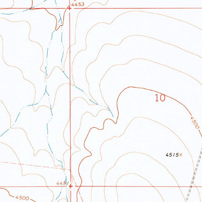 United States Geological Survey Gage SE, NM (1963, 24000-Scale) digital map