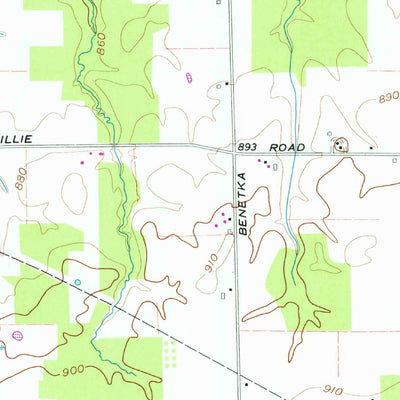 United States Geological Survey Gageville, OH (1960, 24000-Scale) digital map