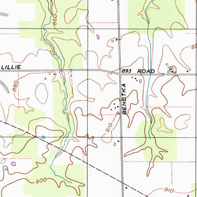 United States Geological Survey Gageville, OH (1994, 24000-Scale) digital map