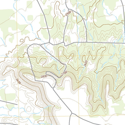 United States Geological Survey Gail NE, TX (2022, 24000-Scale) digital map