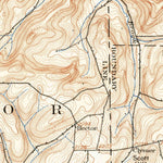 United States Geological Survey Gaines, PA-NY (1899, 62500-Scale) digital map