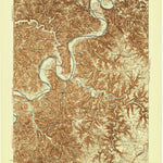 United States Geological Survey Gainesboro, TN (1929, 62500-Scale) digital map