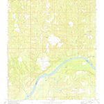 United States Geological Survey Gainestown, AL (1972, 24000-Scale) digital map