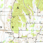United States Geological Survey Gainesville, AR (1958, 62500-Scale) digital map