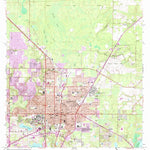 United States Geological Survey Gainesville East, FL (1966, 24000-Scale) digital map