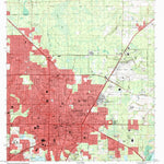 United States Geological Survey Gainesville East, FL (1994, 24000-Scale) digital map