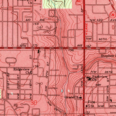 United States Geological Survey Gainesville East, FL (1994, 24000-Scale) digital map