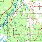 United States Geological Survey Gainesville, FL (1954, 250000-Scale) digital map