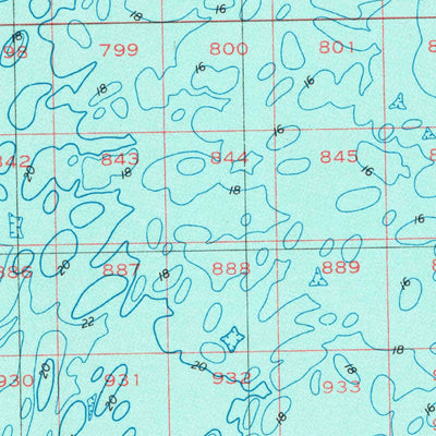 United States Geological Survey Gainesville, FL (1954, 250000-Scale) digital map