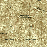 United States Geological Survey Gainesville, MO (1934, 48000-Scale) digital map