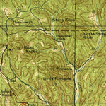 United States Geological Survey Gainesville, MO (1940, 62500-Scale) digital map