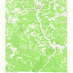 United States Geological Survey Gainesville, MO (1968, 24000-Scale) digital map