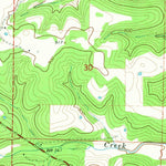 United States Geological Survey Gainesville, MO (1968, 24000-Scale) digital map