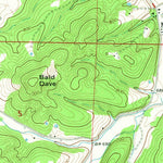 United States Geological Survey Gainesville, MO (1968, 24000-Scale) digital map