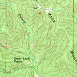United States Geological Survey Gainesville NW, MO (1968, 24000-Scale) digital map