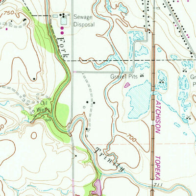 United States Geological Survey Gainesville South, TX (1960, 24000-Scale) digital map