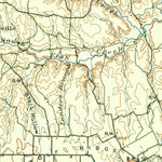 United States Geological Survey Gainesville, TX-OK (1902, 125000-Scale) digital map