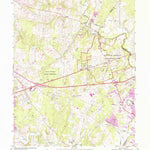 United States Geological Survey Gainesville, VA (1968, 24000-Scale) digital map