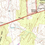 United States Geological Survey Gainesville, VA (1968, 24000-Scale) digital map