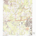 United States Geological Survey Gainesville, VA (1994, 24000-Scale) digital map