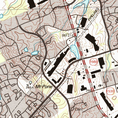 United States Geological Survey Gainesville, VA (1994, 24000-Scale) digital map
