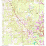 United States Geological Survey Gainesville West, FL (1966, 24000-Scale) digital map