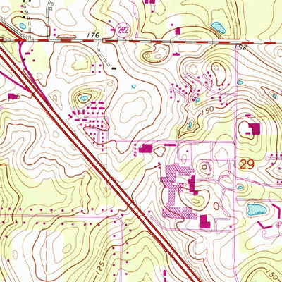 United States Geological Survey Gainesville West, FL (1966, 24000-Scale) digital map