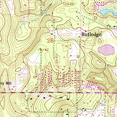 United States Geological Survey Gainesville West, FL (1966, 24000-Scale) digital map
