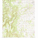 United States Geological Survey Gaither, AR (1967, 24000-Scale) digital map