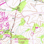 United States Geological Survey Gaithersburg, MD (1945, 24000-Scale) digital map