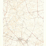 United States Geological Survey Gaithersburg, MD (1950, 24000-Scale) digital map