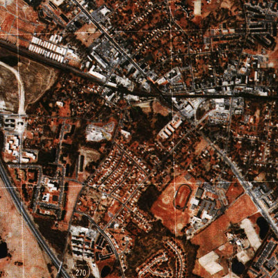 United States Geological Survey Gaithersburg, MD (1981, 24000-Scale) digital map
