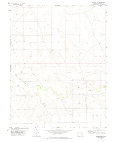 United States Geological Survey Galatea NE, CO (1978, 24000-Scale) digital map
