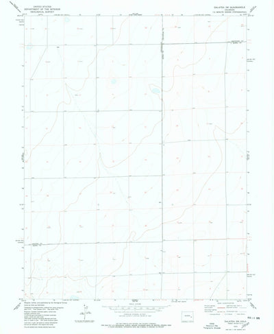 United States Geological Survey Galatea SW, CO (1978, 24000-Scale) digital map