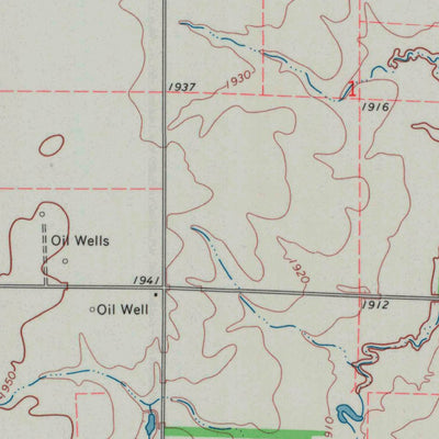 United States Geological Survey Galatia, KS (1969, 24000-Scale) digital map