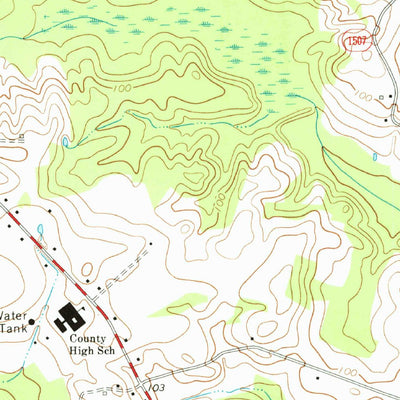 United States Geological Survey Galatia, NC (1975, 24000-Scale) digital map