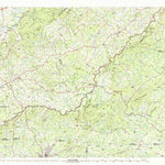 United States Geological Survey Galax, VA-NC (1986, 100000-Scale) digital map