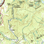 United States Geological Survey Galax, VA-NC (1986, 100000-Scale) digital map