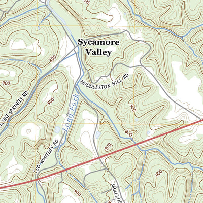 United States Geological Survey Galen, TN (2022, 24000-Scale) digital map