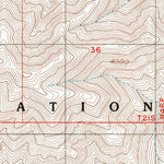 United States Geological Survey Galena Canyon, CA (1987, 24000-Scale) digital map
