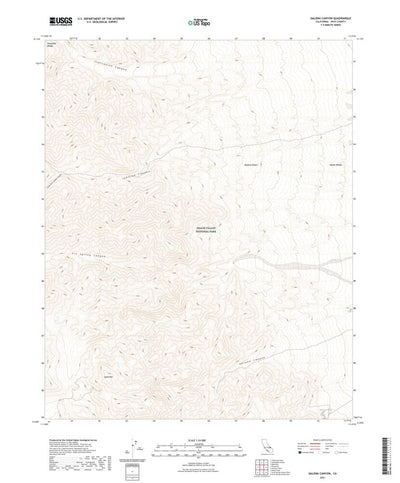 United States Geological Survey Galena Canyon, CA (2021, 24000-Scale) digital map